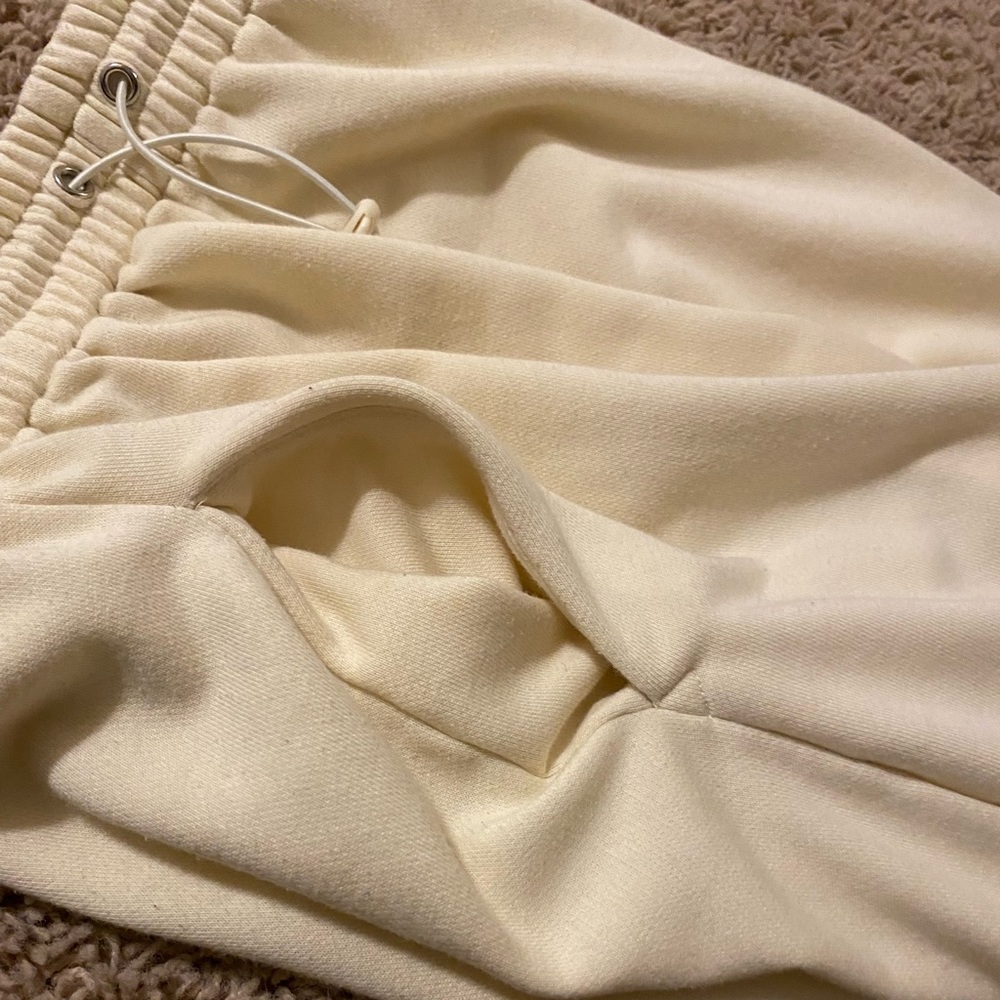 Princess Polly yellow sweat pants